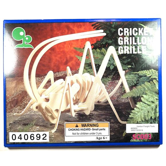 Discover the Wonders of Nature with the Cricket 3D Puzzle/Model Kit - vn - Picture 1 of 2